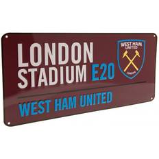 West Ham United F.C. West Ham United FC Official Street Sign Multicoloured
