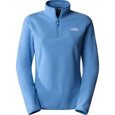 The North Face Donna Pullover 100 Glacier 1/4 Zip - Blu