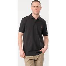 Fred Perry Homme Chemises Fred Perry Plain Anchor Grey/Dark Caramel Polo - Beige