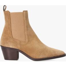 Beige Chelsea Boots Dune London Pexas Suede Chelsea Boots, Sand