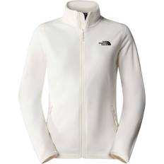 Abbigliamento The North Face Glacier Full Zip Off Fleece - White