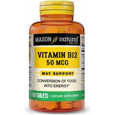 MASON NATURAL Vitamin B12 50 mcg Calcium