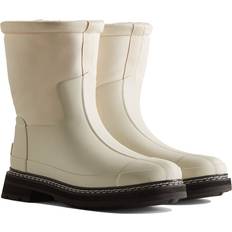 White Wellingtons Hunter Women's Refined Stitch Insulated Wellington Boots