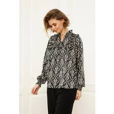 IN FRONT Oberteile IN FRONT Chloe Blouse - Black