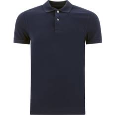 Tom Ford Tøj Tom Ford Broderet Logo Polo Skjorte - Blå