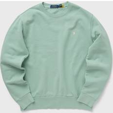 Polo Ralph Lauren Grøn Sweatere Polo Ralph Lauren Loopback Fleece Sweatshirt - Mint/Hvid
