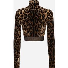 XXXS Canottiere Dolce & Gabbana Chenille Turtle-Neck Top