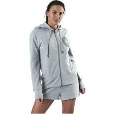 Calvin Klein Gensere Calvin Klein Full Zip Hoodie Grey, Female, Tøj, Skjorter, Grå