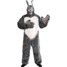 Costumes Fun Costumes Men's Plus Donnie Darko Frank the Bunny Costume Gray/White 2X