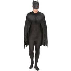 Rubies Batman-Kostümset mit Umhang und Maske schwarz