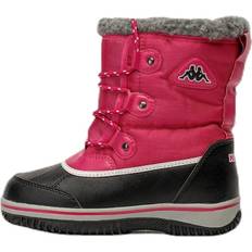 Kappa Bates Mid Cut Junior Pink/Black, Unisex, Sko, Boots, Lyser�ød/Sort