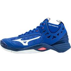 Donna Scarpe da pallamano Mizuno Wave Momentum Mid Blue/Pink Female