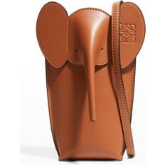 Elephant Pouch Crossbody Bag - Tan
