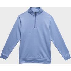 Elastano Camisas Peter Millar Boys' Skull in One Performance Quarter Zip Pullover