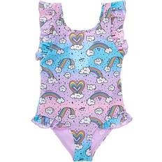 Swimsuits Boardies Rainbows Ruffles Swimsuit