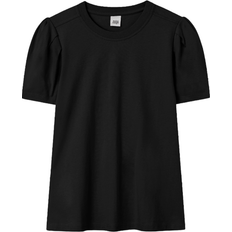 Twist & Tango Isa Puff Sleeve Tee Black
