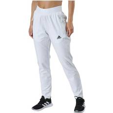 Dame - Tennis Bukser Tennis Pant Aeroready White/Black, Female, Tøj, Bukser, Tennis, Hvid