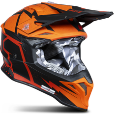 Just1 J39 Poseidon, Motocrosshelm Neon-Orange/Schwarz