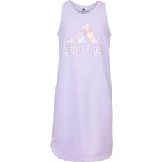 Adidas Girls Dresses Children's Clothing Adidas 3-Stripe Tank Dress, Girls' Medium, Purple Tint