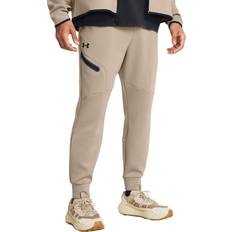 Under Armour Men's Unstoppable Fleece Joggers Timberwolf Taupe Black Brown