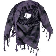 Tørklæde Scarf Unisex - Lilla Sort