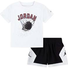 Bambino Altri Set Jordan Baby Hoop Mesh T-Shirt and Shorts Set