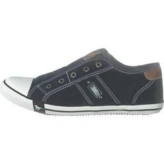 Mustang Shoes Mustang Flache Sneakers - Dunkelblau