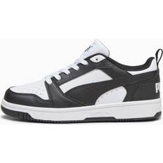 Puma Trainers Children's Shoes Puma Rebound V6 Lo Youth Sneakers, White/Black