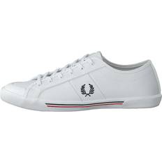 Fred Perry Dam Skor Fred Perry Ellerton Tipped Leather White/navy Vit