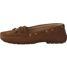 Damen - Nubukleder Segelschuhe Clarks Boat2 Tan Nubuck Schuhe - Braun