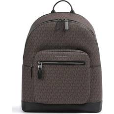 Michael Kors Women School Bags Michael Kors MK Hudson Logo Backpack Brown/black NS