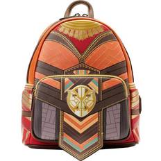 Loungefly School Bags Loungefly Marvel Black Panther Okoye Mini Backpack Brown/Orange/Red One-Size