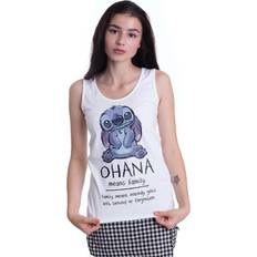 Clothing Lilo & Stitch Ohana Means Family Top white