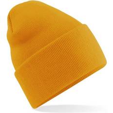 Orange Beanies Beechfield Original Turned Up Cuff Beanie Mustard One
