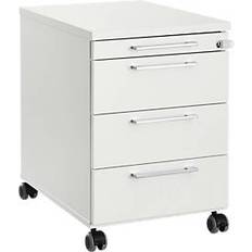 Storage container Schäfer Shop Roll Container White Storage Cabinet 43.4x61.3cm