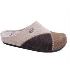 Moheda Apollo ulltofflor unisex Brown/Beige,38