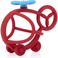 Nuby Teething Toys Nuby Chewy Chums Silicone Teether Helicopter