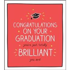 Red Cards & Invitations Happy Jackson Congratulations On Your Graduation You're Just Totally Brilliant You Are! Card Red