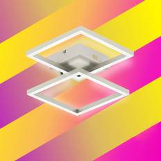 Lamper Müller Licht Müller Licht Tint LED-Loftlampe Cano RGB CCT Sølv Loftplafond