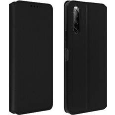 Accesorios para teléfonos móviles Avizar Funda Sony Xperia 10 2 Libro Billetera F. Soporte Negro