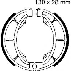 Friction Breaking Ebc Suzuki DR 125 SE Brake Shoes