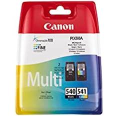 540 541 Canon PG540 Black CL-541 Colour Ink Cartridge Combo Pack