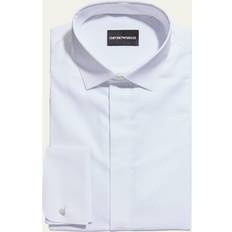 Emporio Armani Herre Skjorter Emporio Armani cotton shirt White