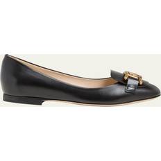 Tod's Ballerinas Tod's Leather Chain Ballerina Flats