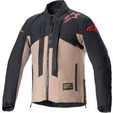 Chaquetas de moto Alpinestars Chaqueta Techdura Negro-Marrón Hueco