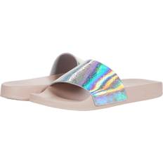 Michael Kors Slides Michael Kors Gilmore Slide Sandaler och Tofflor - Silver/Rosa