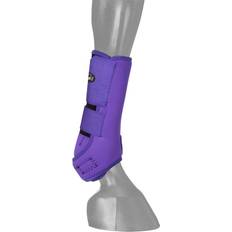 Horse Boots Tough-1 Tough1 Economy Sport Boots Front Pack Purple Medium/Average Horse