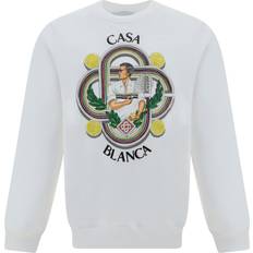 Casablanca Overdele Casablanca Sweathshirt Med Grafisk Print - Hvid