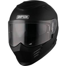 Venom Solid Full Face Helmet - Matt Black