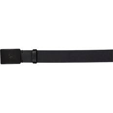 Polo Ralph Lauren Man Belts Polo Ralph Lauren Logo Buckle Matte Belt - Black